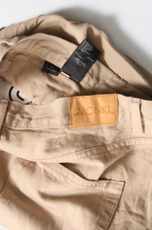 Damenhose Monki, Größe XXS, Farbe Beige, Preis 6,99 €