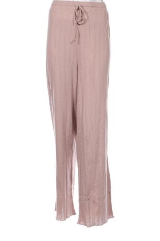 Pantaloni de femei NA-KD, Mărime XXL, Culoare Roz, Preț 61,18 Lei