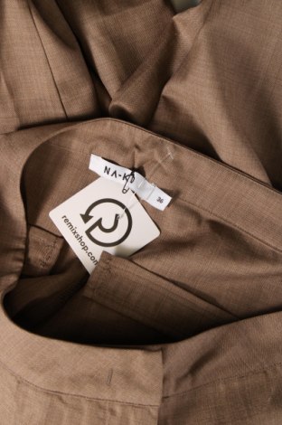 Γυναικείο παντελόνι NA-KD, Μέγεθος S, Χρώμα Καφέ, Τιμή 11,76 €