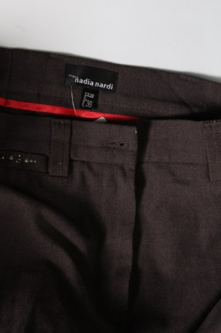 Дамски панталон Nadia Nardi, Размер S, Цвят Сив, Цена 13,05 лв.