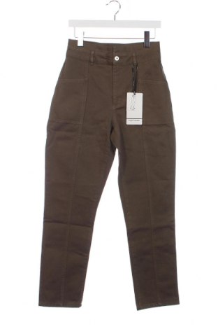 Дамски панталон Naf Naf, Размер XS, Цвят Зелен, Цена 20,46 лв.