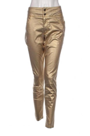 Damenhose Naf Naf, Größe M, Farbe Golden, Preis 19,18 €