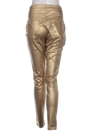 Дамски панталон Naf Naf, Размер M, Цвят Златист, Цена 37,20 лв.