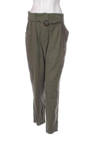 Дамски панталон Naf Naf, Размер XL, Цвят Зелен, Цена 23,25 лв.