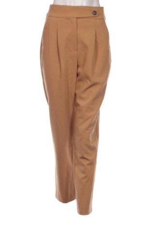 Дамски панталон Naf Naf, Размер S, Цвят Бежов, Цена 18,60 лв.
