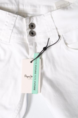 Pantaloni de femei Pepe Jeans, Mărime M, Culoare Alb, Preț 205,26 Lei