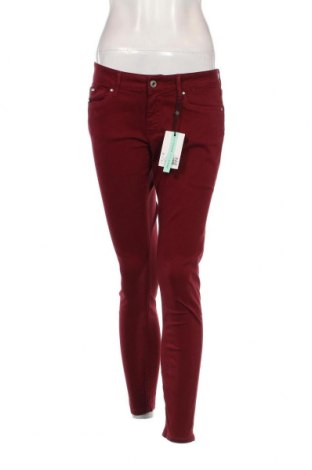 Дамски панталон Pepe Jeans, Размер M, Цвят Червен, Цена 156,00 лв.