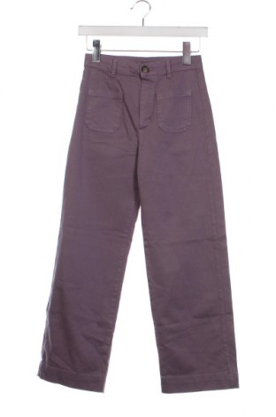 Дамски панталон Pull&Bear, Размер XS, Цвят Лилав, Цена 9,66 лв.