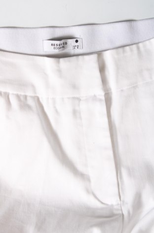 Damskie spodnie Reserved, Rozmiar XL, Kolor Biały, Cena 101,88 zł