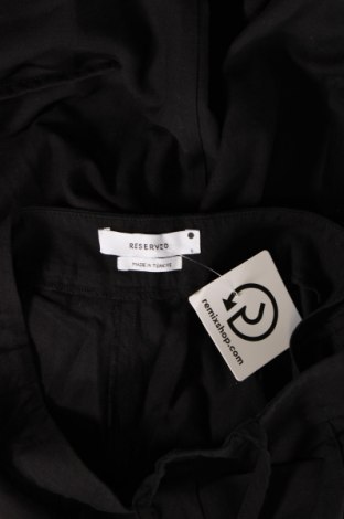 Dámske nohavice Reserved, Veľkosť S, Farba Čierna, Cena  5,19 €