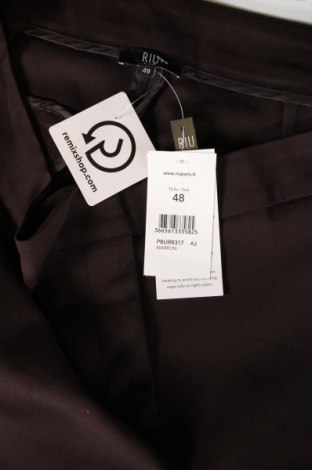 Pantaloni de femei Riu, Mărime XXL, Culoare Maro, Preț 61,18 Lei