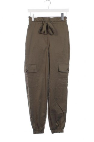 Дамски панталон SHEIN, Размер XS, Цвят Зелен, Цена 8,41 лв.
