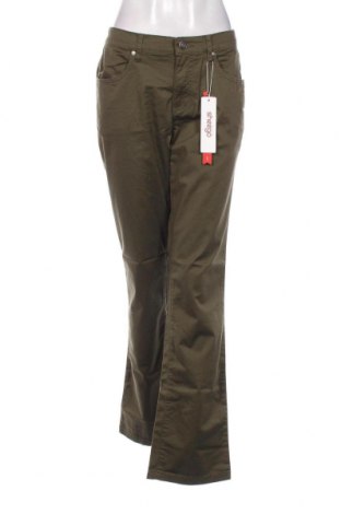 Дамски панталон Sheego, Размер XL, Цвят Зелен, Цена 37,20 лв.