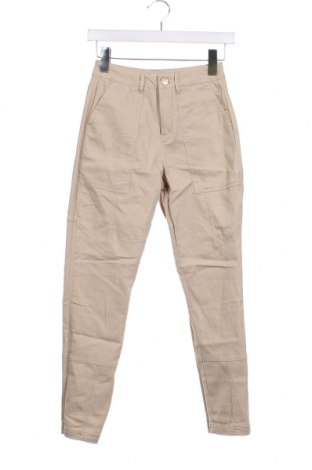 Pantaloni de femei Sinsay, Mărime XXS, Culoare Bej, Preț 74,00 Lei