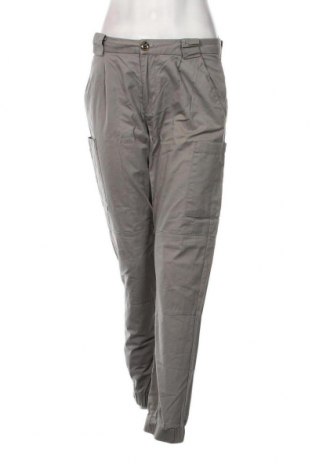 Дамски панталон Sinsay, Размер L, Цвят Сив, Цена 13,05 лв.