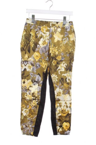Дамски панталон Sisley, Размер XS, Цвят Зелен, Цена 40,80 лв.