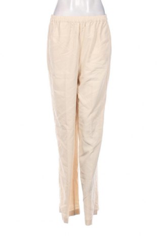 Γυναικείο παντελόνι Sisley, Μέγεθος L, Χρώμα Εκρού, Τιμή 40,21 €