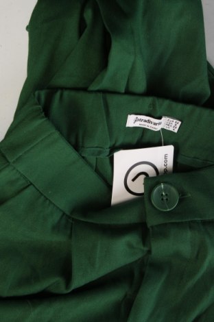 Дамски панталон Stradivarius, Размер XXS, Цвят Зелен, Цена 29,00 лв.