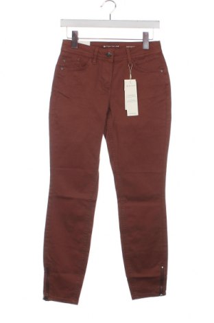 Дамски панталон Tom Tailor, Размер XS, Цвят Кафяв, Цена 13,95 лв.