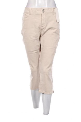 Dámské kalhoty  Tom Tailor, Velikost XL, Barva Béžová, Cena  404,00 Kč