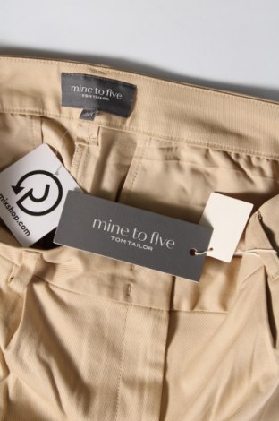 Pantaloni de femei Tom Tailor, Mărime M, Culoare Bej, Preț 64,24 Lei