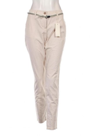 Дамски панталон Tom Tailor, Размер M, Цвят Бежов, Цена 41,85 лв.