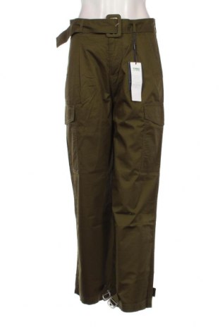 Дамски панталон Tommy Jeans, Размер M, Цвят Зелен, Цена 122,40 лв.