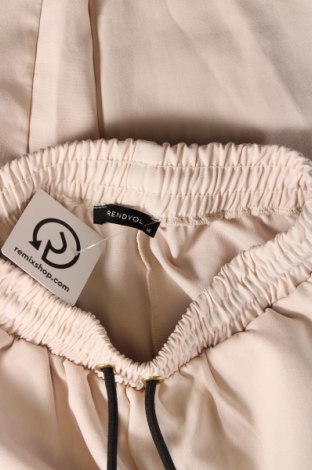Pantaloni de femei Trendyol, Mărime S, Culoare Ecru, Preț 101,02 Lei