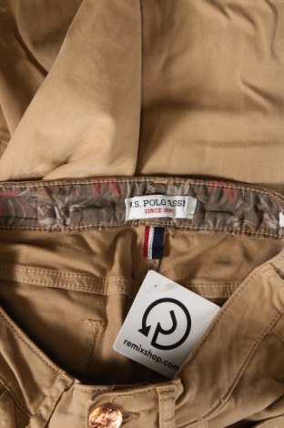 Damskie spodnie U.S. Polo Assn., Rozmiar S, Kolor Beżowy, Cena 84,41 zł