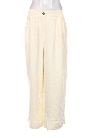 Pantaloni de femei United Colors Of Benetton, Mărime L, Culoare Ecru, Preț 122,37 Lei