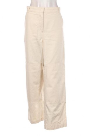 Γυναικείο παντελόνι Weekend Max Mara, Μέγεθος XL, Χρώμα Εκρού, Τιμή 67,42 €