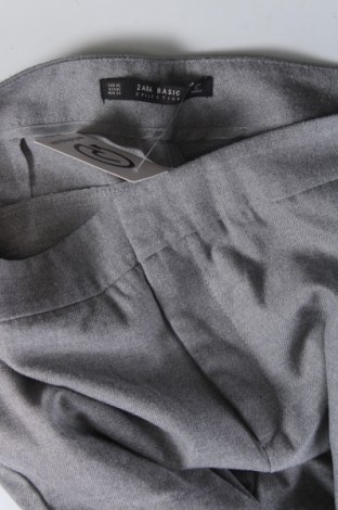 Дамски панталон Zara, Размер XS, Цвят Сив, Цена 5,67 лв.