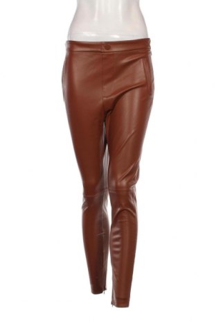 Дамски панталон Zara, Размер M, Цвят Кафяв, Цена 10,80 лв.