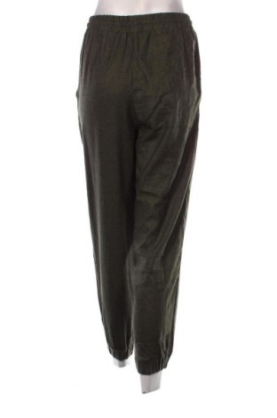 Дамски панталон Zara, Размер XS, Цвят Зелен, Цена 5,13 лв.