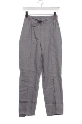 Дамски панталон Zara, Размер XS, Цвят Сив, Цена 16,23 лв.