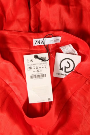 Dámské kalhoty  Zara, Velikost M, Barva Červená, Cena  562,00 Kč