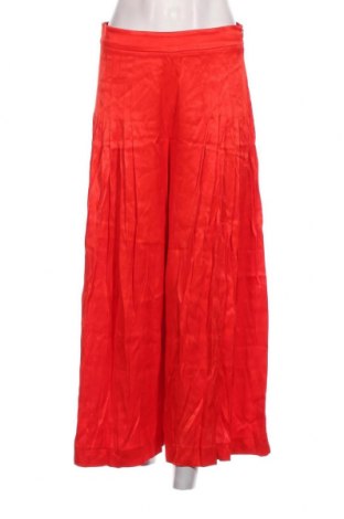 Дамски панталон Zara, Размер M, Цвят Червен, Цена 37,54 лв.