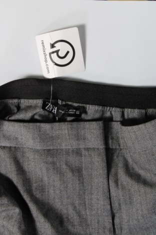 Дамски панталон Zara, Размер M, Цвят Сив, Цена 5,13 лв.