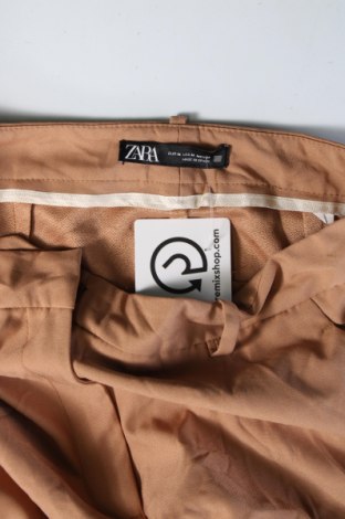 Дамски панталон Zara, Размер M, Цвят Бежов, Цена 13,50 лв.