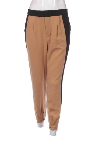 Дамски панталон Zara, Размер S, Цвят Бежов, Цена 7,83 лв.