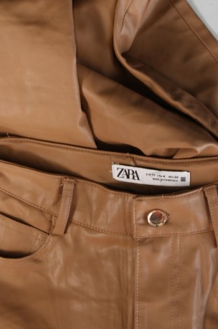 Damenhose Zara, Größe XXS, Farbe Beige, Preis 6,58 €