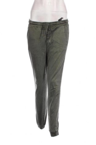 Дамски панталон Zara, Размер S, Цвят Зелен, Цена 11,34 лв.