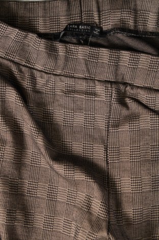 Дамски панталон Zara, Размер L, Цвят Кафяв, Цена 5,94 лв.