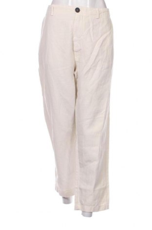 Дамски панталон Zara, Размер XXL, Цвят Бял, Цена 62,00 лв.