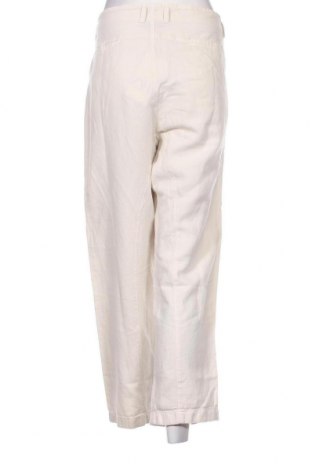 Pantaloni de femei Zara, Mărime XXL, Culoare Alb, Preț 203,95 Lei