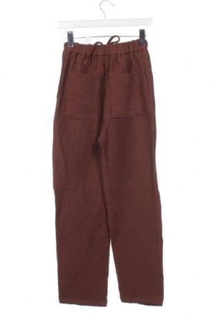 Дамски панталон Zara, Размер XS, Цвят Кафяв, Цена 23,56 лв.