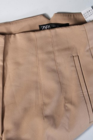 Damenhose Zara, Größe L, Farbe Beige, Preis € 9,40