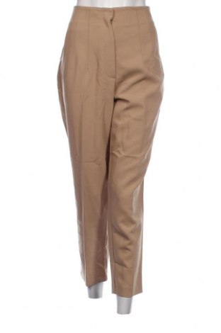 Дамски панталон Zara, Размер L, Цвят Бежов, Цена 27,00 лв.