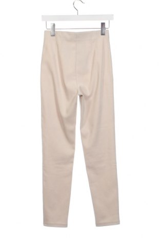 Дамски панталон Zara, Размер XS, Цвят Бежов, Цена 16,18 лв.