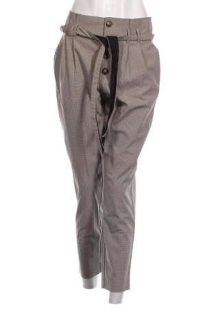 Дамски панталон Zara Trafaluc, Размер S, Цвят Сив, Цена 13,77 лв.